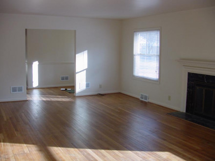 Interior – Living Room Before Remodel