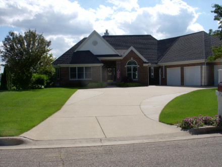 Before  – Driveway & House Entrance
