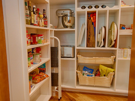 Hidden Pantry, Small Appliance Storage, Etc.,