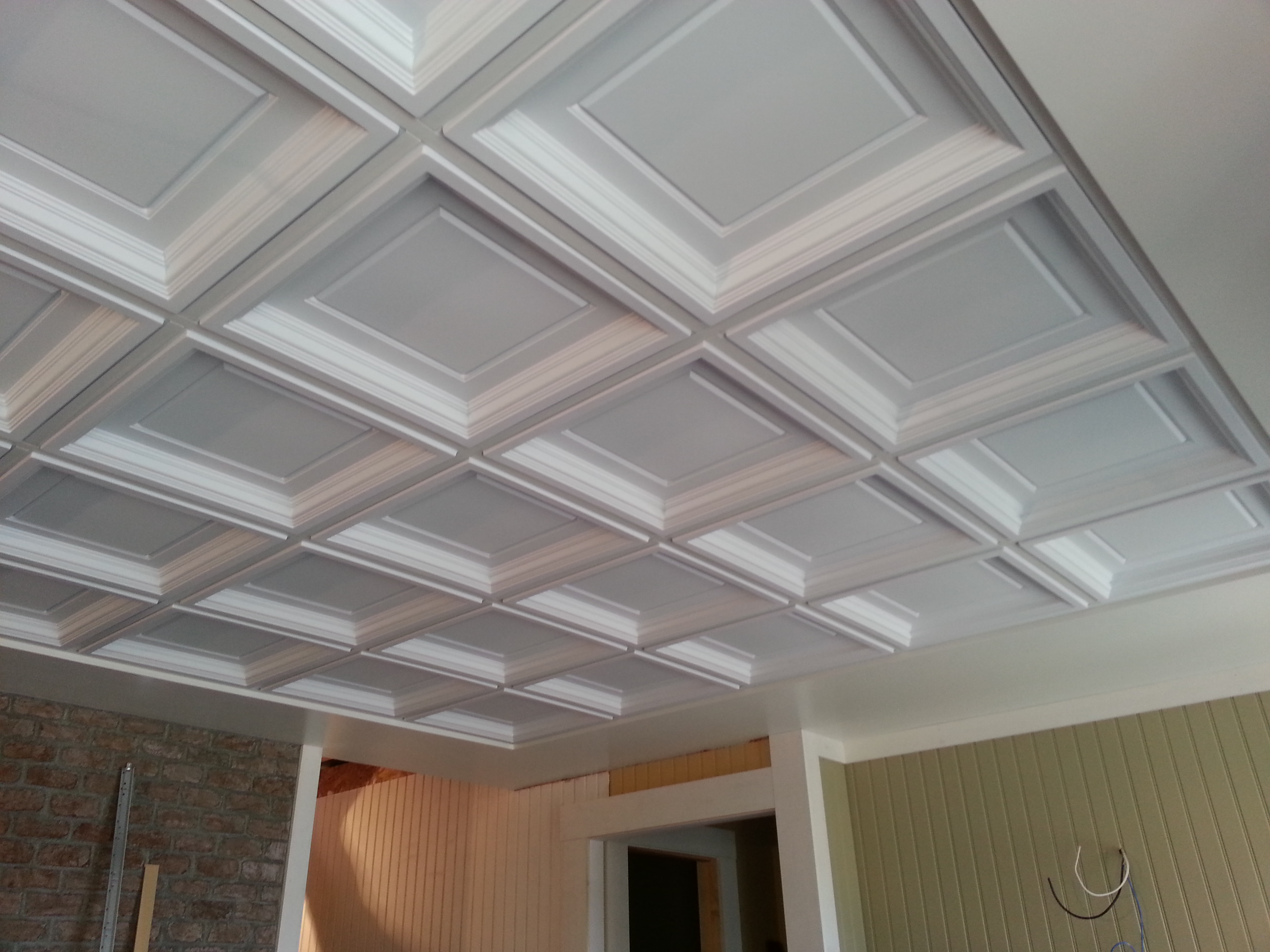 Drop In Coffered Ceiling Detail Pennings Sons